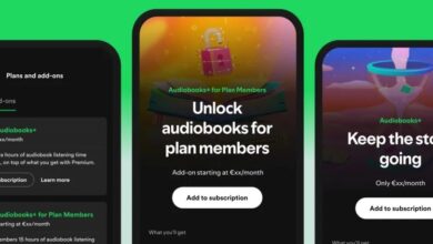الكتب الصوتية Spotify - صورة رئيسية توضيحية