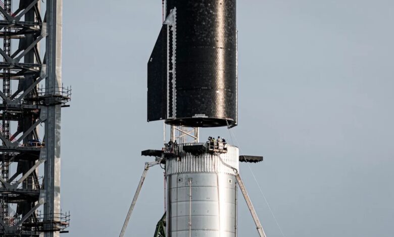 إصابات Starbase SpaceX - صورة رئيسية توضيحية