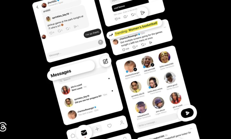 Threads DMs - صورة رئيسية توضيحية