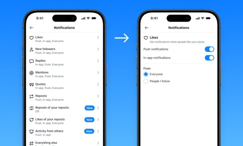 تخصيص إشعارات Bluesky - صورة رئيسية توضيحية
