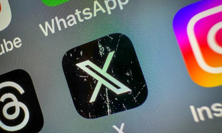 انخفاض استخدام X - صورة رئيسية توضيحية
