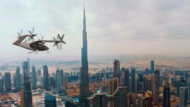 التاكسي الطائر دبي - صورة رئيسية توضيحية