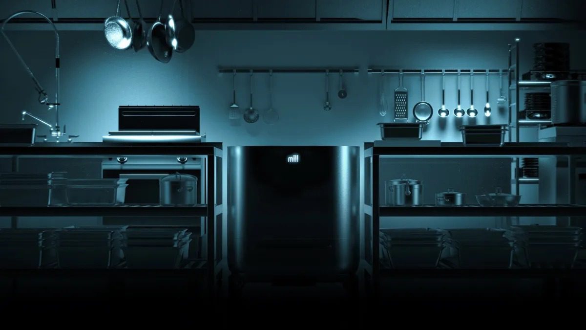 Mill تعالج النفايات الغذائية مع Amazon و Whole Foods